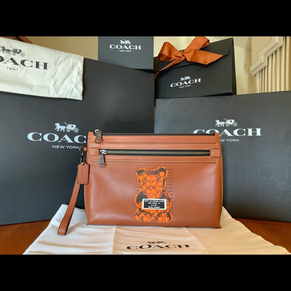 ***SOLD***NWOT COACH LTD EDITION Vandal Gummy Academy Pouch